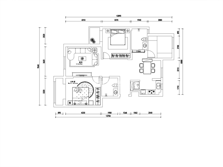 郡原望莊-120平-LOFT風格-平面布局圖.jpg