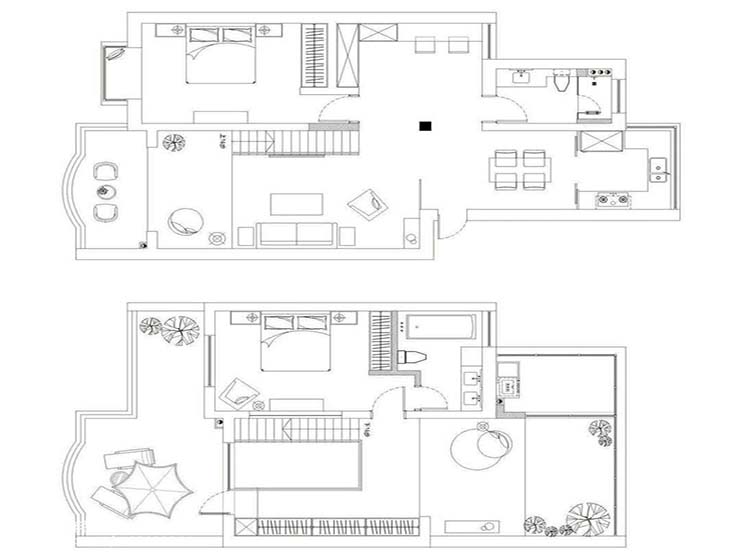 沿海公寓-180平-loft工業(yè)風格-平面圖.jpg