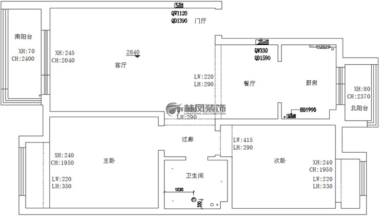 保利溪湖林語-88平-北歐風格-原始戶型圖.jpg