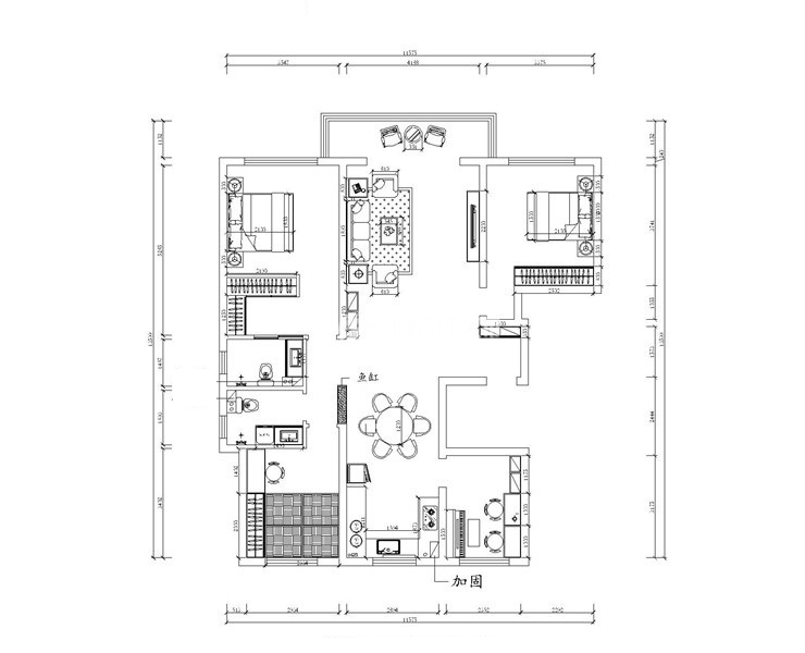 華潤二十四城-135平- 新中式風(fēng)格-施工圖.jpg