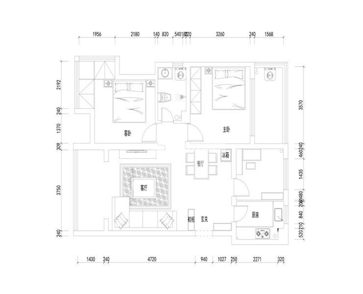 陽(yáng)光100鳳凰社-105平-現(xiàn)代風(fēng)格-平面圖.jpg