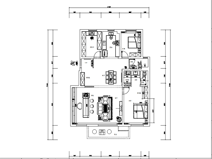 遼陽信德臻悅-140㎡-現(xiàn)代輕奢-平面圖.jpg